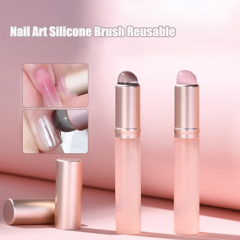 Lip Liner Pencil - 1Pcs Nail art Silikon Applikator Stick