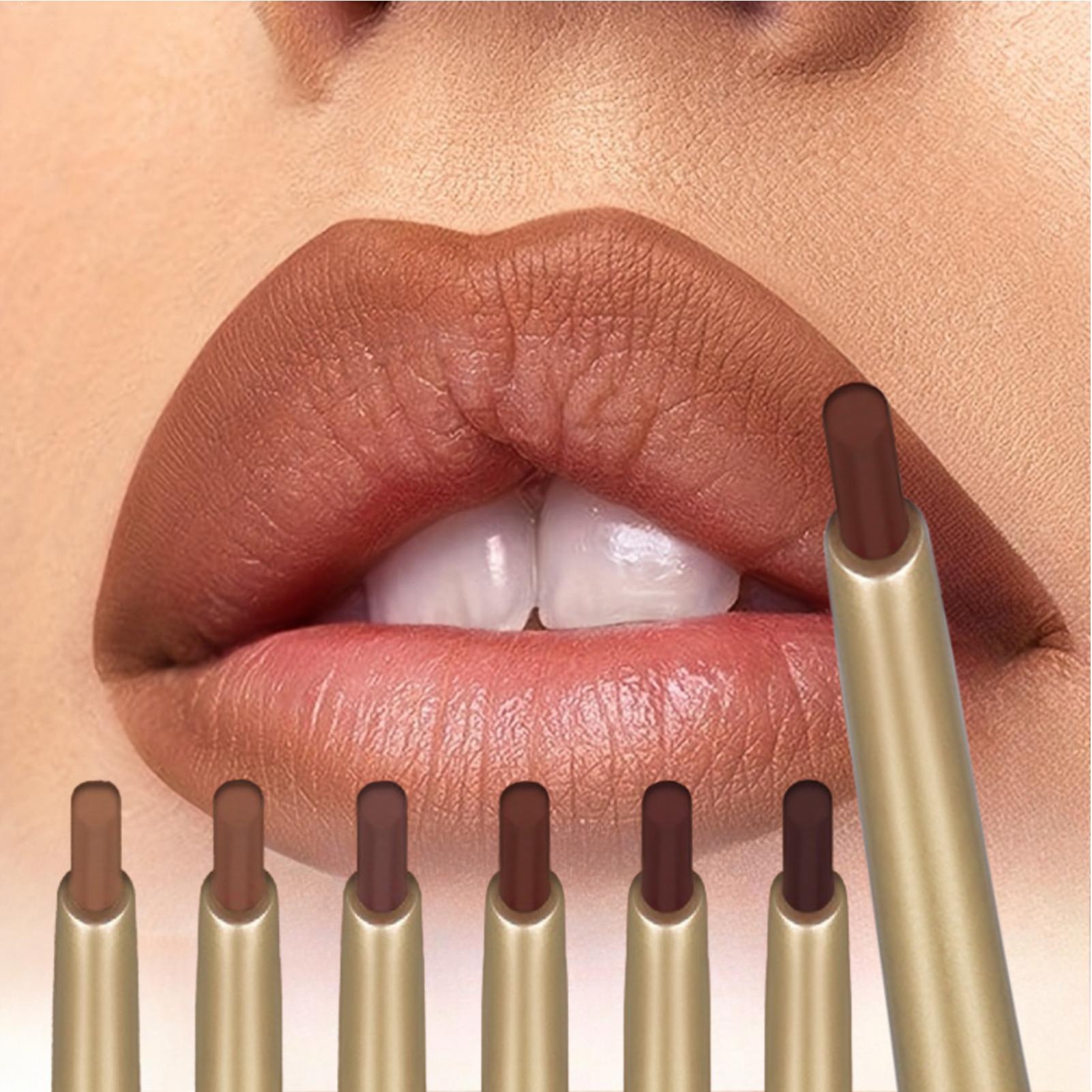 Lip Liner Pencil - 1 Stück mattierter Lipliner-Stift – glatte