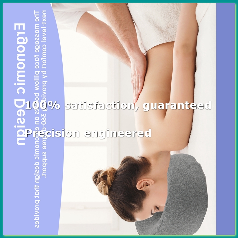 Beauty & Makeup Katia Di Paola Palermo - Ergonomisches Liegekissen Memory-Schaum Kopfstützkissen Körpermassage Gesichtsstützkissen