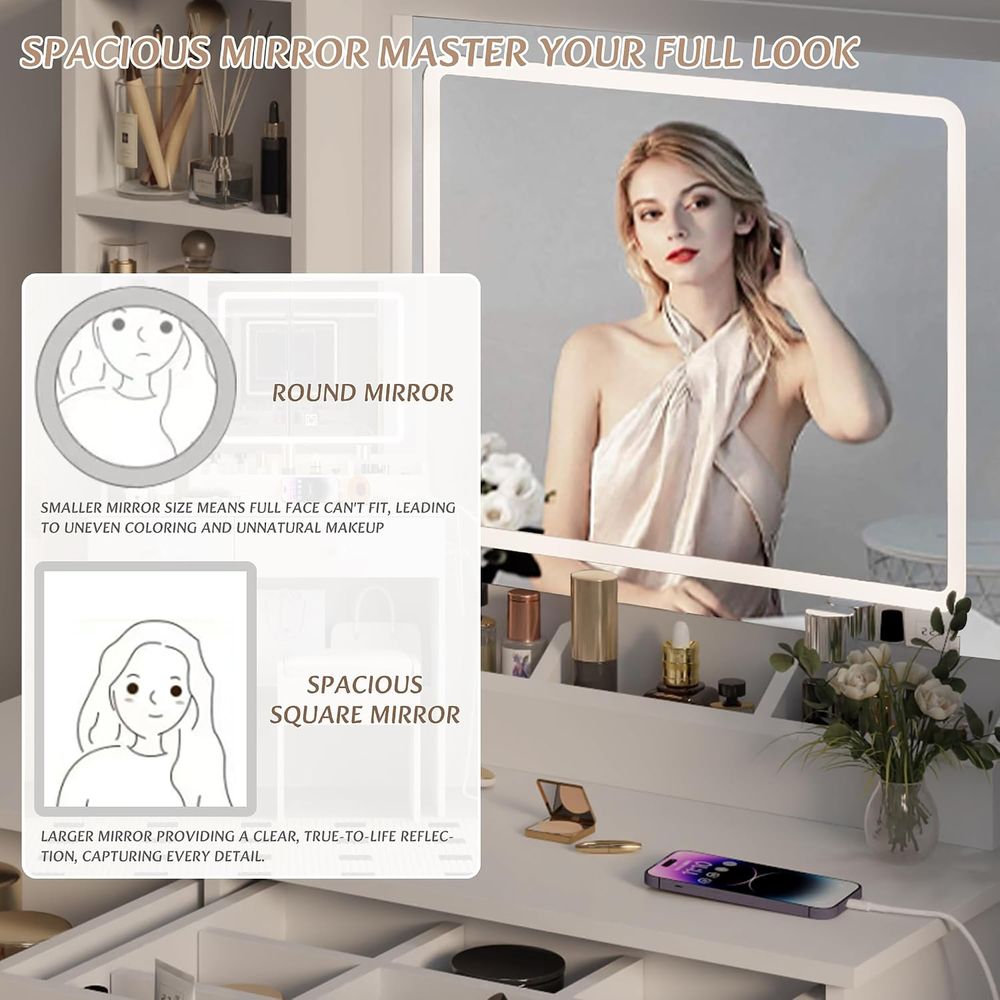 Dring Tischset, Schminktisch m – Beauty Makeup Vanity Set Bewertung und Preis