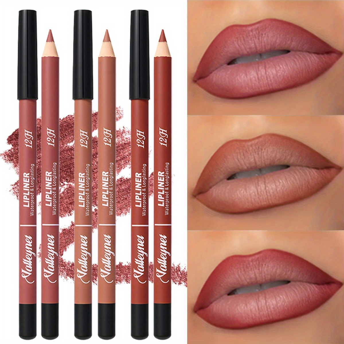 3-farbige matte Lipliner-Stift – Lip Liner Pencil Bewertung und Preis