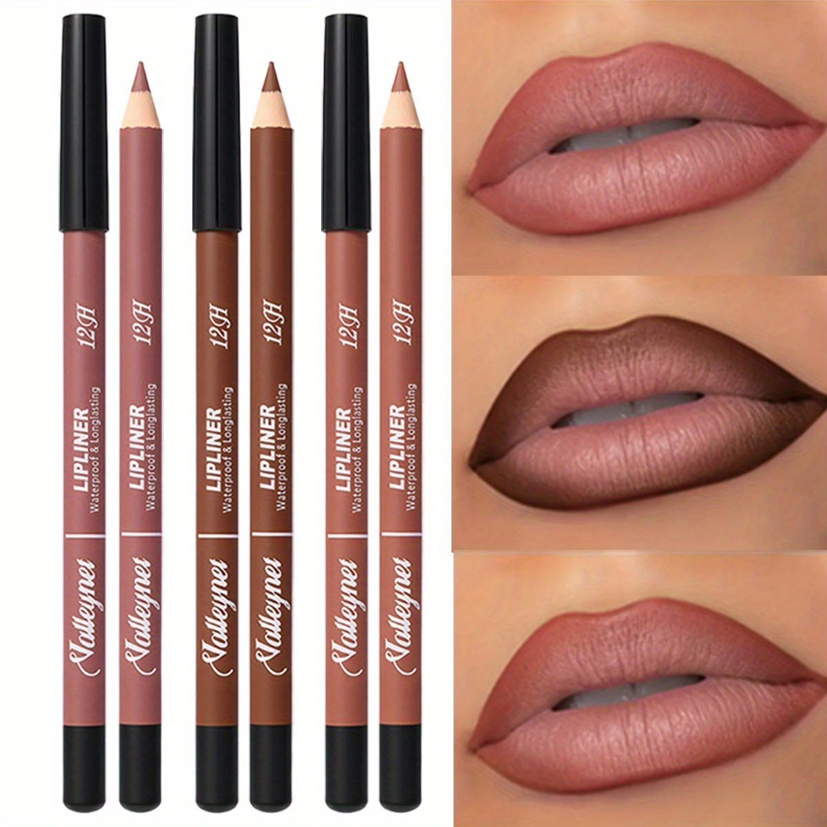 3-farbige matte Lipliner-Stift – Lip Liner Pencil Bewertung und Preis