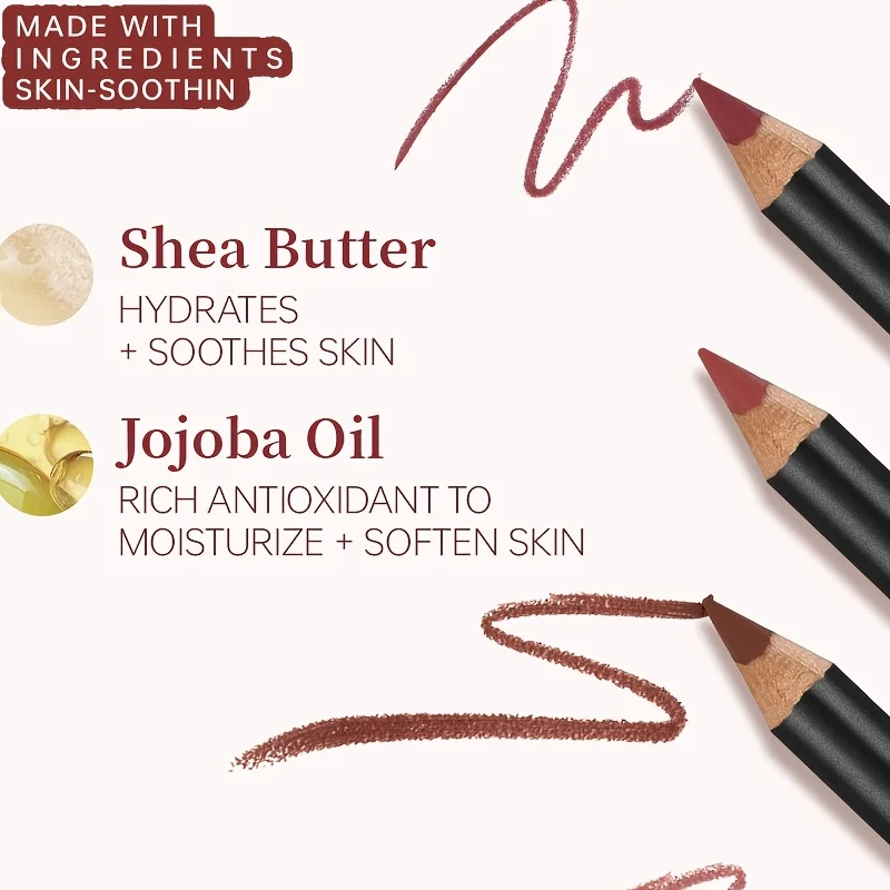 PUDAIER 6-farbiges wasserfeste – Lip Liner Pencil Bewertung und Preis