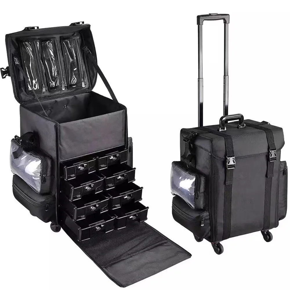 Set Reise Make-Up Trolley Koff – Beauty Makeup Vanity Set Bewertung und Preis